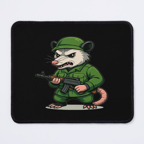 Item preview, Tactical opossum designed and sold by YourFavBuddy.