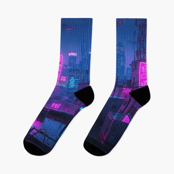 Item preview, Tokyo Cyberpunk Rooftop: Lone Teen's Serenity designed and sold by WeebWorkz.