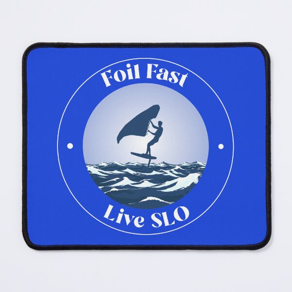Item preview, Foil Fast -Live SLO - Winger for dark apparel designed and sold by Wind Meets Foil Tees.