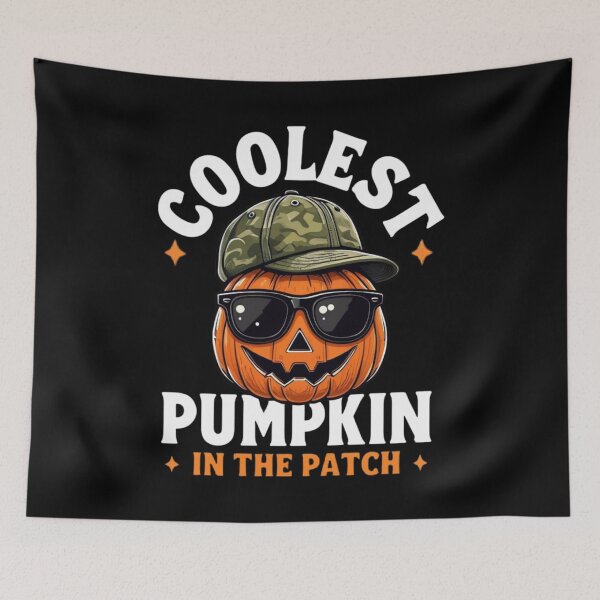 Item preview, Coolest Pumpkin Halloween Camo Hat Sunglasses Gift designed and sold by JerdbordinShop.