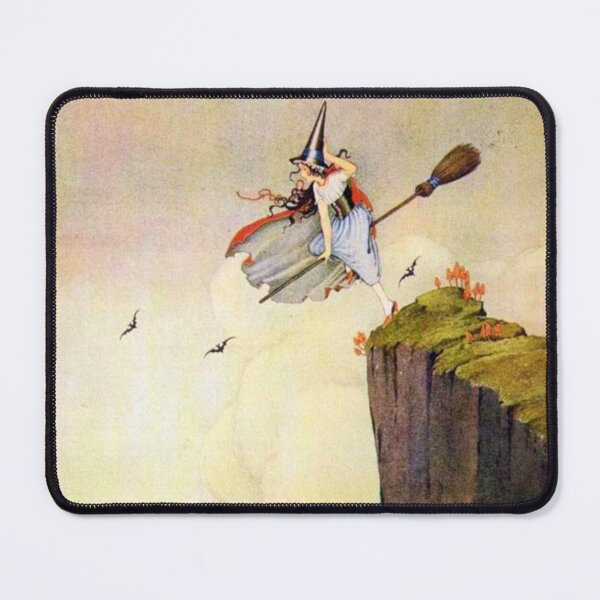 Item preview, Little Witch by Ida Rentoul Outhwaite for "Fairyland" designed and sold by forgottenbeauty.