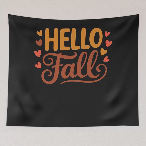 Item preview, Hello Fall designed and sold by cawtoon.