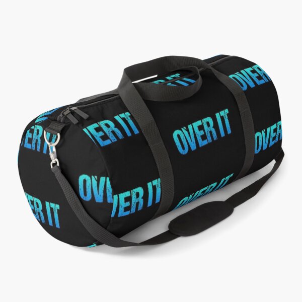 Item preview, Over It in Blue Grunge Typography designed and sold by Memes N Lore .