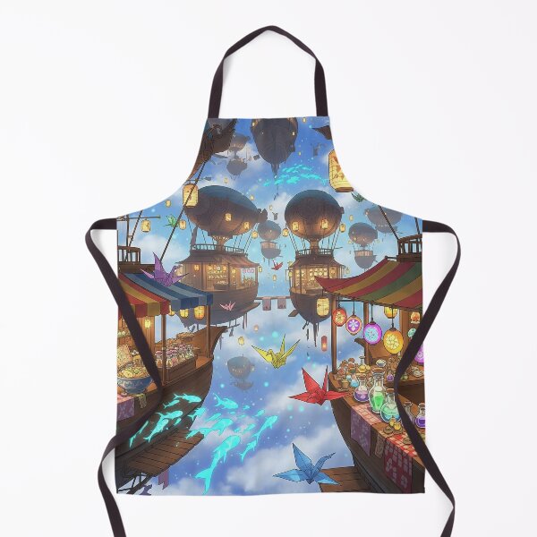 Item preview, Anime's Floating Market in the Clouds designed and sold by WeebWorkz.
