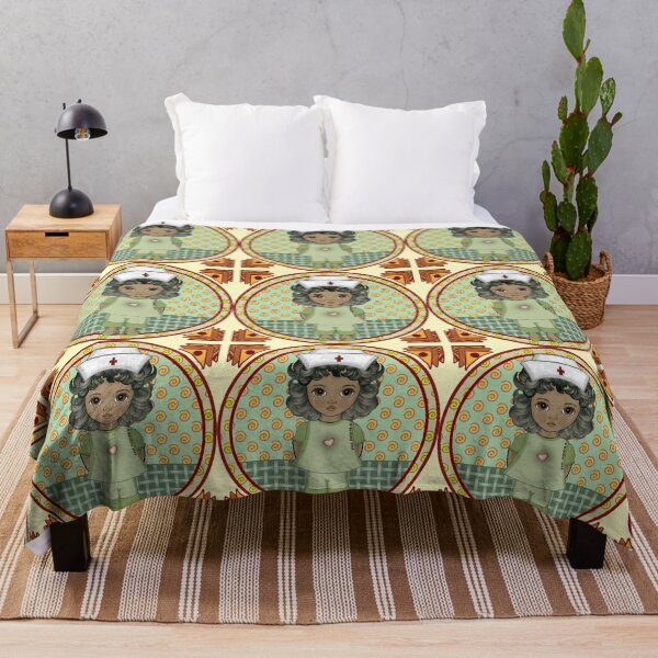 Item preview, Afro Girl Nurse designed and sold by artmuvz.