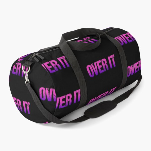 Item preview, Over It in Dark Pink Grunge Typography designed and sold by Memes N Lore .