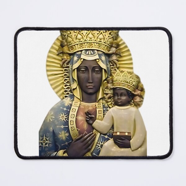 Item preview, Ezili Dantò in Blue and Gold – Haitian Vodou Queen of Protection & Fire designed and sold by Mamokhy.