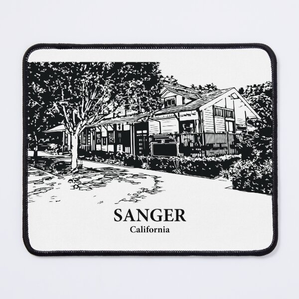 Item preview, Sanger - California designed and sold by Lakeric Cityscapes.