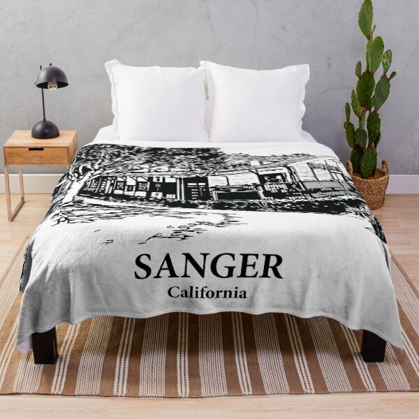 Item preview, Sanger - California designed and sold by Lakeric Cityscapes.