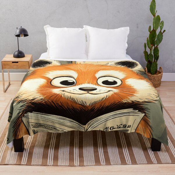 Item preview, Animal Toilet Adorable Red Panda Indulges Morning Library Newspaper Ritual Delight designed and sold by GABRIELMURPHY.