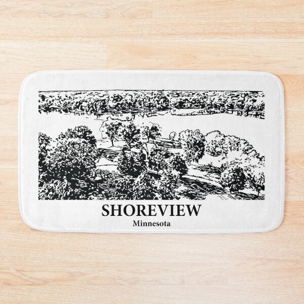 Item preview, Shoreview - Minnesota designed and sold by Lakeric Cityscapes.