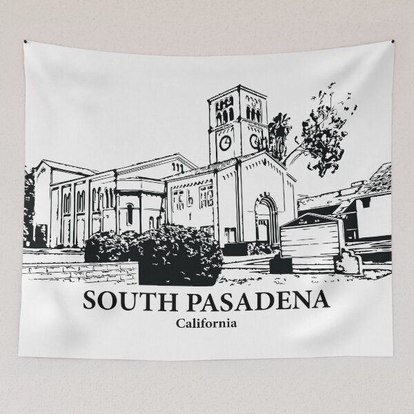 Item preview, South Pasadena - California designed and sold by Lakeric Cityscapes.