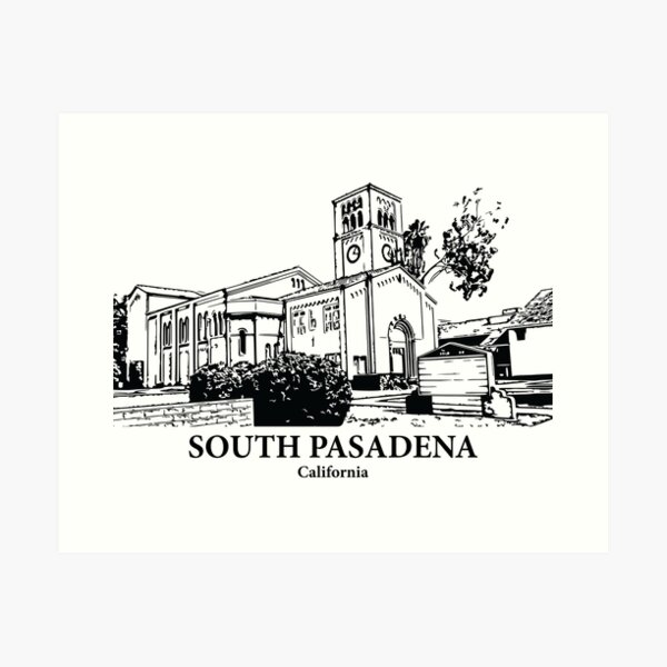 Item preview, South Pasadena - California designed and sold by Lakeric.