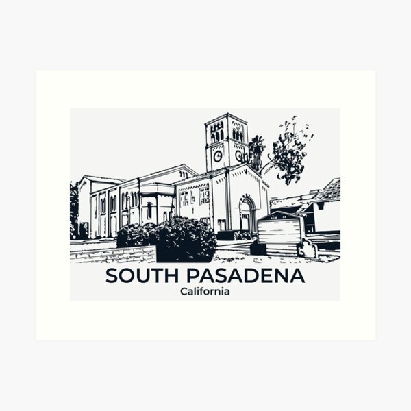 Item preview, South Pasadena - California designed and sold by Lakeric.