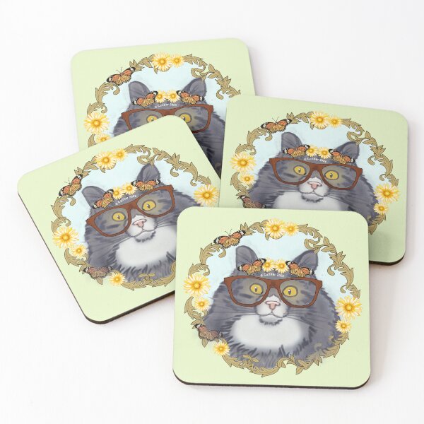Item preview, Lovely Floof Cat designed and sold by artmuvz.