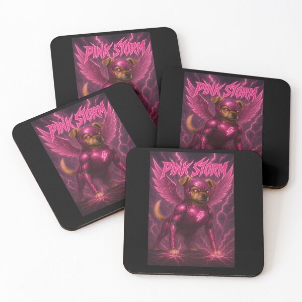 Item preview, Pink Storm – The Guardian Sister designed and sold by Pawsitively Kai.