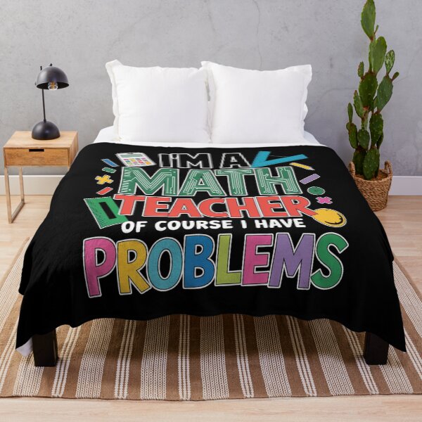 Item preview, I'm A Math Teacher Of Course I Have Problems Back To School designed and sold by brynatshop.
