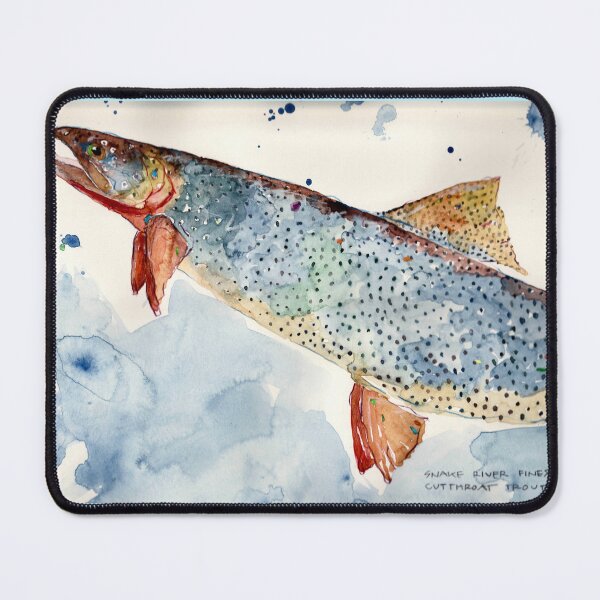 Item preview, Snake River fine-spotted cutthroat trout designed and sold by junehog.