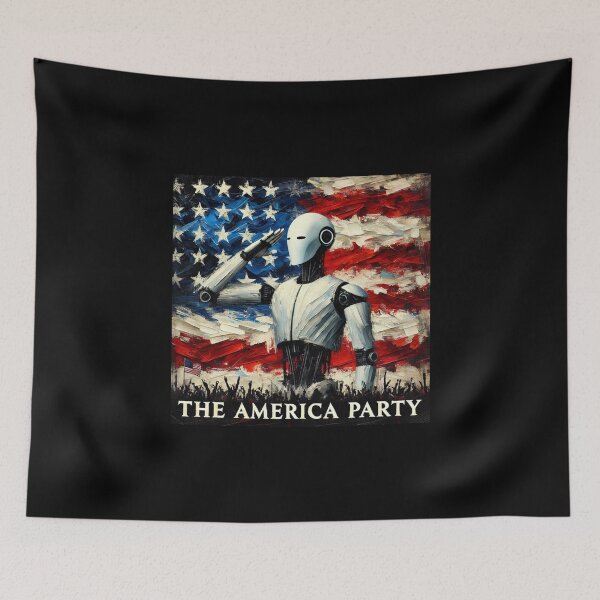Item preview, The America party designed and sold by TEEJAMBOREE.