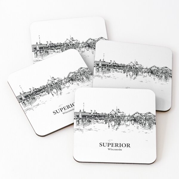 Item preview, Superior - Wisconsin designed and sold by Lakeric Cityscapes.