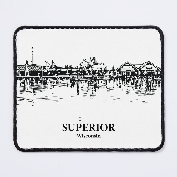 Item preview, Superior - Wisconsin designed and sold by Lakeric Cityscapes.