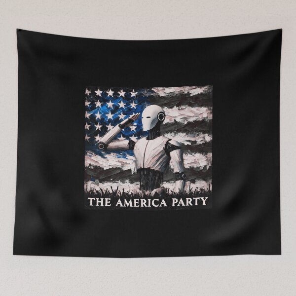 Item preview, The America party designed and sold by TEEJAMBOREE.