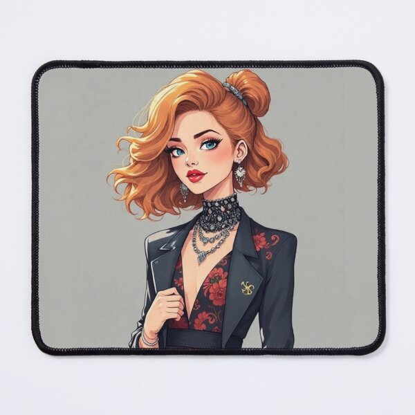 Item preview, a drawing of a woman in a dress and jacket, designed and sold by B.P.Fashion.
