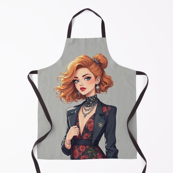Item preview, a drawing of a woman in a dress and jacket, designed and sold by B.P.Fashion.