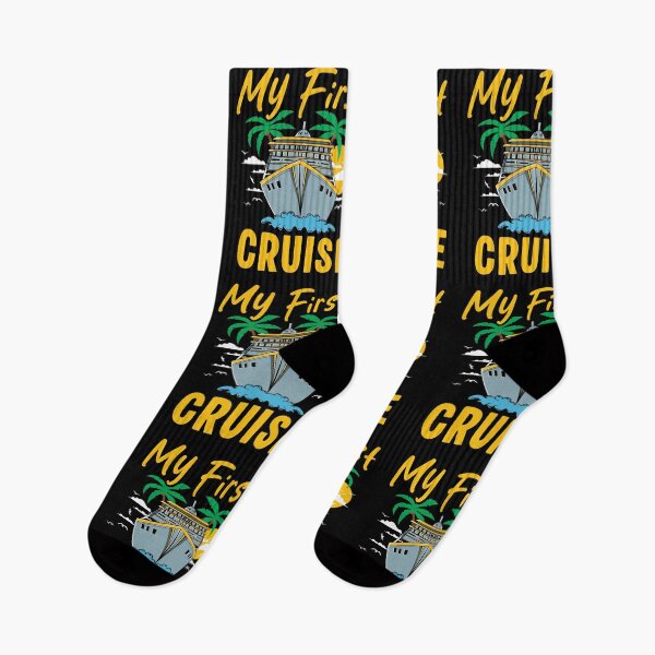 Item preview, My First Cruise Tropical Vacation Cruise Ship Design designed and sold by Dmetalx Art Apparel.