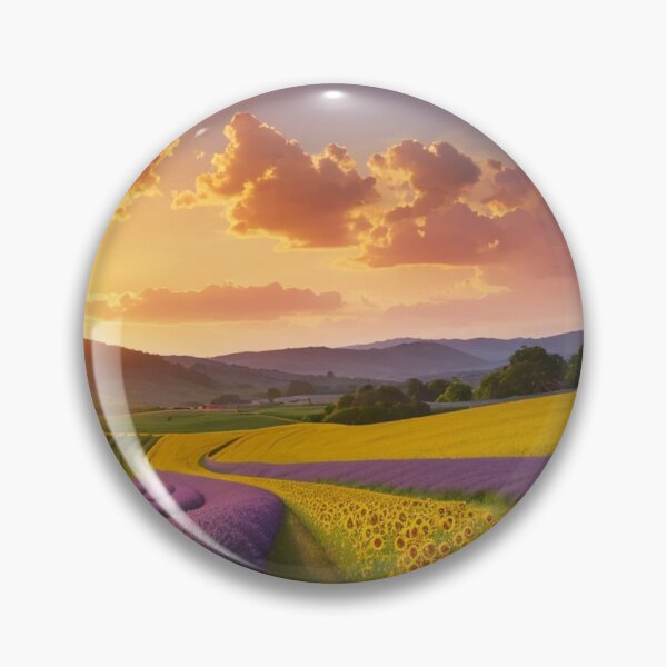 Artikelvorschau, Blumenfeldlandschaft entworfen und verkauft von vekotpu.