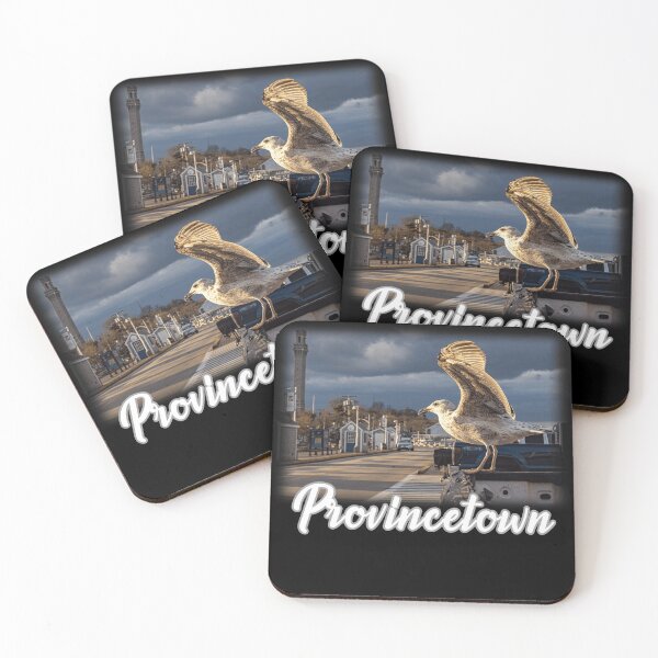 Item preview, Provincetown Waterfront Seagull on a Cloudy Day designed and sold by WigOutlet.