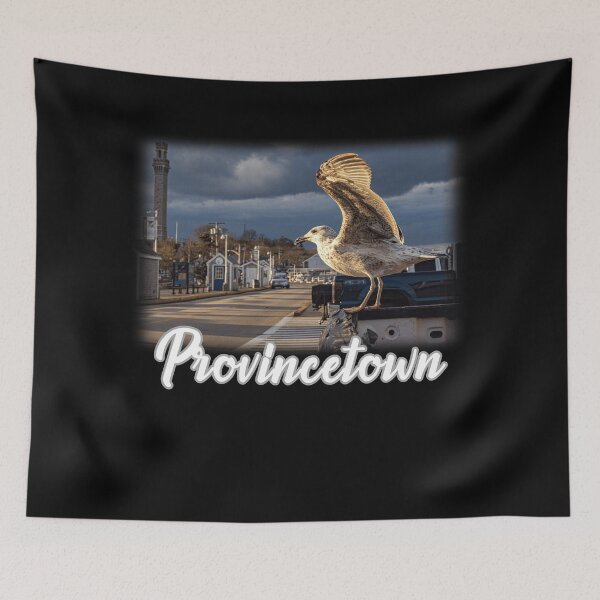 Item preview, Provincetown Waterfront Seagull on a Cloudy Day designed and sold by WigOutlet.