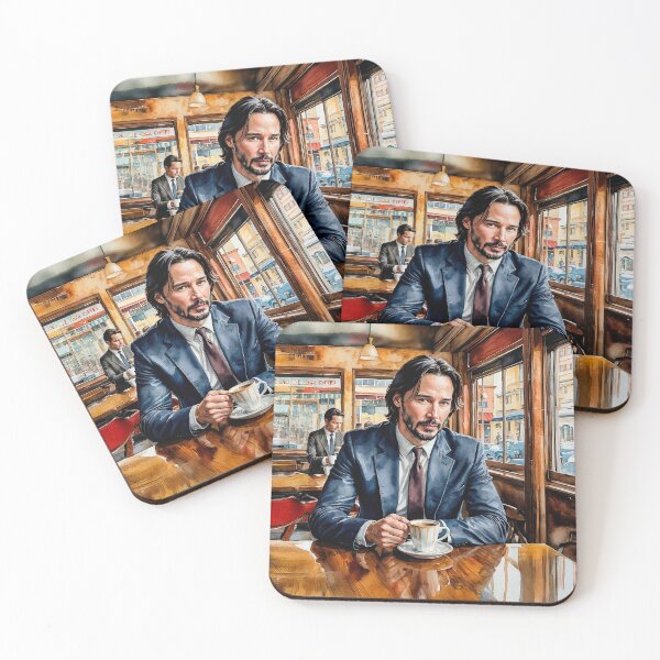 Item preview, Coffee with Keanu designed and sold by Ray's Photos & Art.