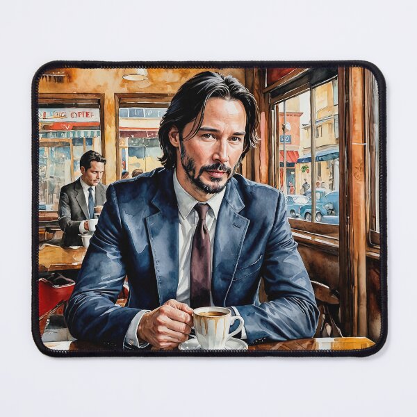 Item preview, Coffee with Keanu designed and sold by Ray's Photos & Art.