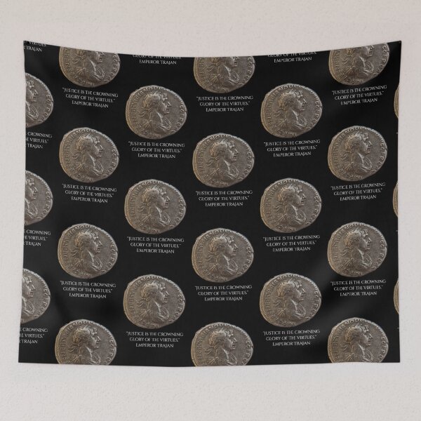 Item preview, Trajan Coin Virtue designed and sold by Linklandiya.