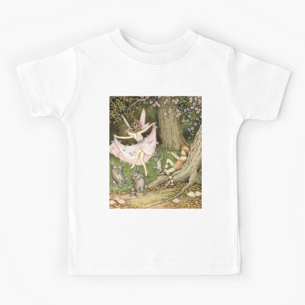 Item preview, Rabbits and a Fairy Dance to the Piper - Ida Rentoul Outhwaite designed and sold by forgottenbeauty.