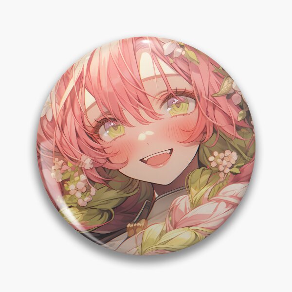 Item preview, Mitsuri Kanroji Demon Slayer Anime Blossom Heart Pillar Grace designed and sold by Williamhallano.