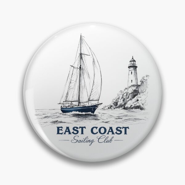 Artikelvorschau, Segelclub der Ostküste entworfen und verkauft von TheEmptyBottleStudio.