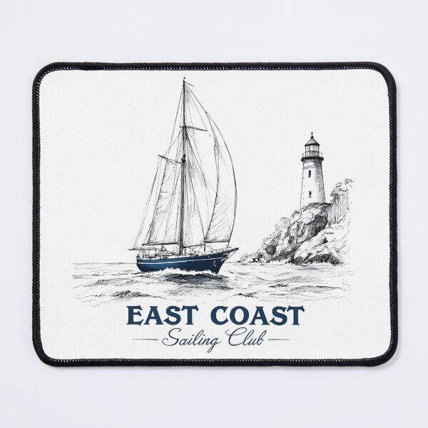 Item preview, East Coast Sailing Club designed and sold by TheEmptyBottleStudio.