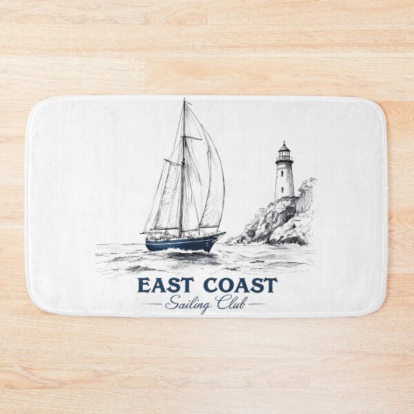Item preview, East Coast Sailing Club designed and sold by TheEmptyBottleStudio.