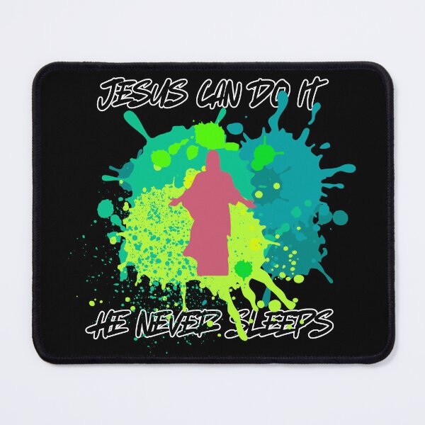 Item preview, Jesus Can Do It He Never Sleeps Christian Faith Born-again Believer designed and sold by Forevermore.