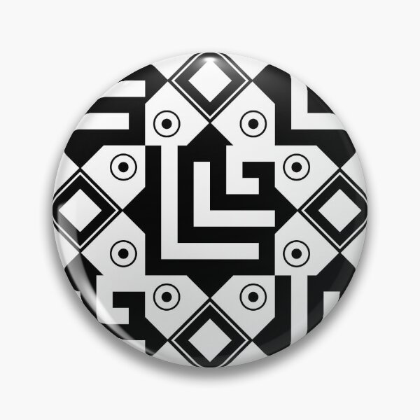 Item preview, Retro Art Deco Geometric Pattern 24.P06a.037.039 designed and sold by Space & Care - Art Deco GeoMetrica.