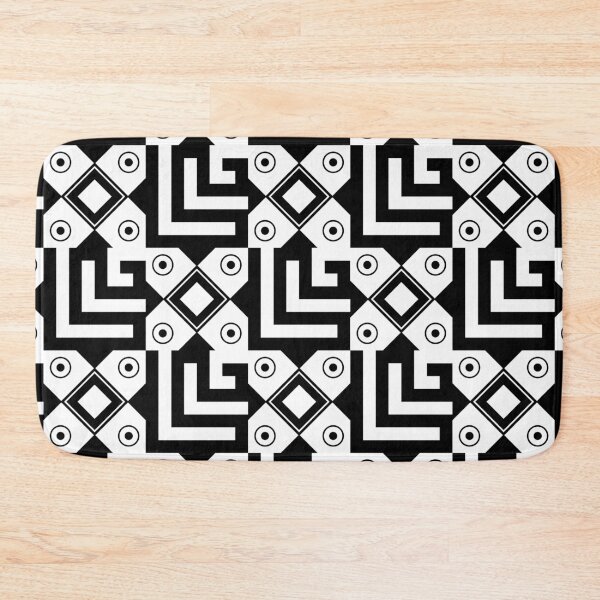 Item preview, Retro Art Deco Geometric Pattern 24.P06a.037.039 designed and sold by Space & Care - Art Deco GeoMetrica.