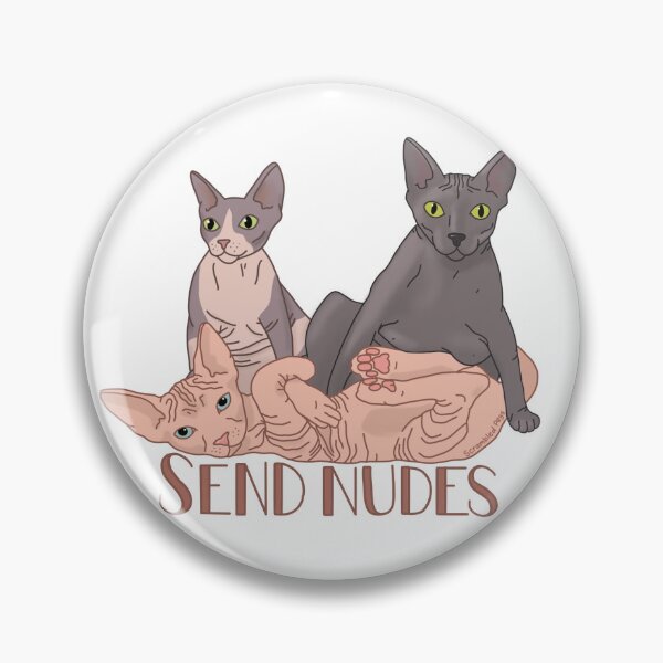 Item preview, Sphynx Cat Send Nudes designed and sold by scrambledpegs.