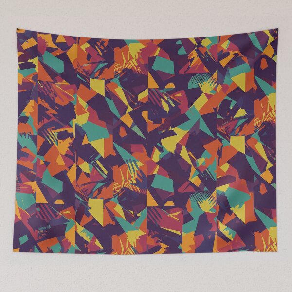 Item preview, Vibrant Geometric Fragmentation designed and sold by MySignatureItems.