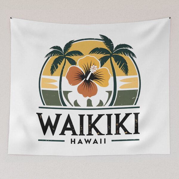 Item preview, Waikiki - Hawaii  designed and sold by GoodOldVintage.