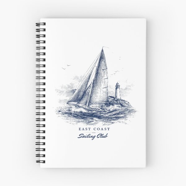 Item preview, East Coast Sailing Club designed and sold by TheEmptyBottleStudio.