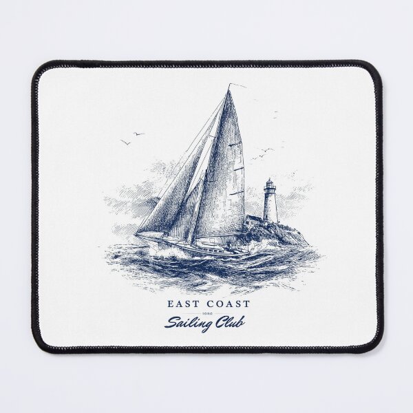Item preview, East Coast Sailing Club designed and sold by TheEmptyBottleStudio.