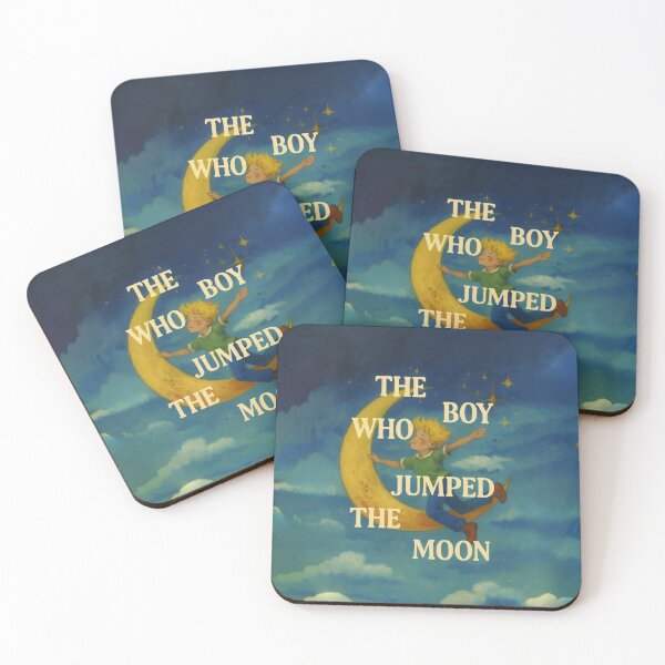Item preview, The Boy Who Jumped the Moon designed and sold by STUDIO MORE Los Angeles.