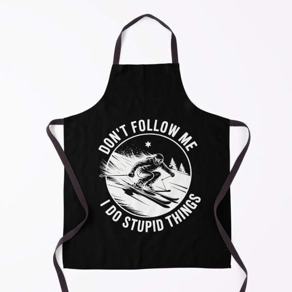 Item preview, Dont Follow Me Skiing Winter Sport Downhill Ski designed and sold by DeadlockCrew.